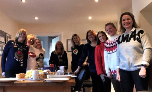 Plater Group Alrewas Team in Festive Spirit